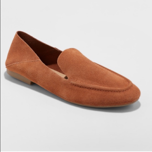 Aldo Shoes - suede cognac convertible loafer